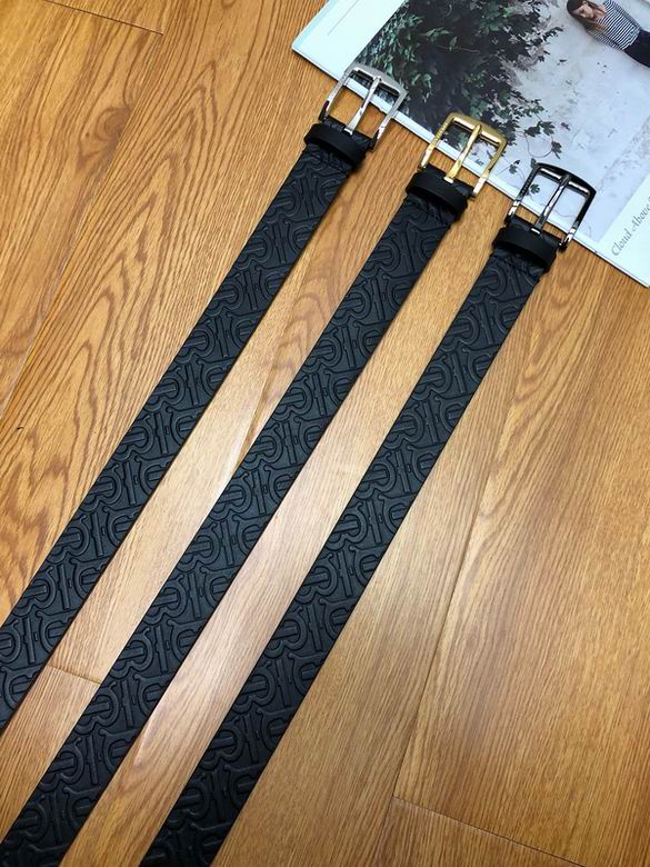 Burberry Belt 34mmX95-125CM 7d66